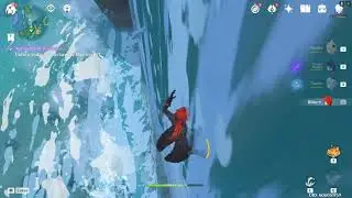 GENSHIN IMPACT DILLUC BUG IN WATER
