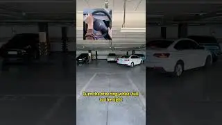 99% of people don’t know how to park successfully the first time! #car #automobile #drivinglessons