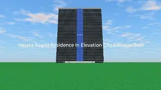 Tour of the Elevators @ Najara Tower Residence in Elevation City