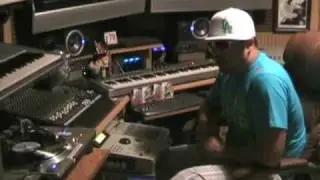 Asterix Music making a beat at Firehouse Sound Labs