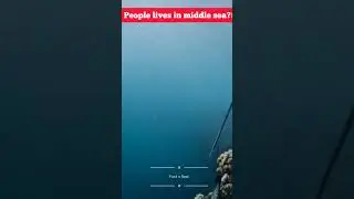 People lives in middle of the Sea 😱 | Bajau people | #shorts #youtubeshorts