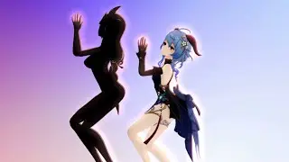 [原神MMD / Genshin Impact - Helicopter] Ganyu Shenhe mmd /甘雨 - 申鶴