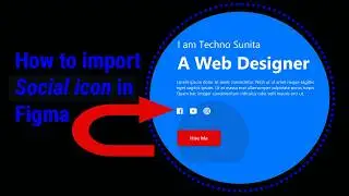 How to import social icon in figma | How to add app icons in Figma  