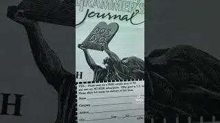 Ad: IBM Programmers Journal & upsetting address sticker placement 
