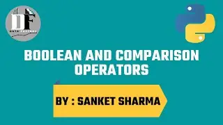 Class 103 - Boolean and Comparison Operators