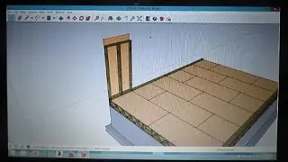 How To Draw A Cabin In Sketchup Part 3 Wall Panels