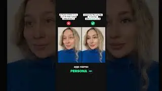 Persona app - Best photo/video editor 😍 #videoeditor #style #beautyqueen #photoshop