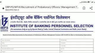 किस्मत गेम खेल रही है! IBPS PO MAINS MARKS SHEET (9-1-2020)😲😭