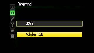 Fotokurskalmar - Fototips sRGB