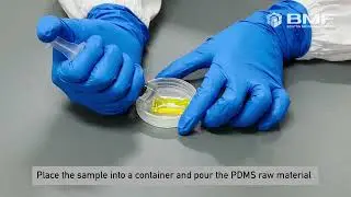 BMF Bio Sacrificial Resin - PDMS Molding Process (Open Mold)
