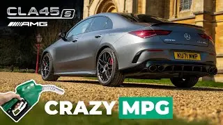 You won't believe the MPG I got in my 421HP CLA45s AMG!