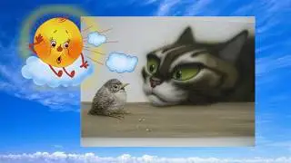 Удивительные    кошки  -слайд -шоу  из фотографий