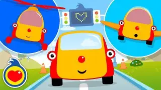 The Wheels On Toonie, The Car 🚘Kids Songs ♫ Plim Plim - The Kindness Hero