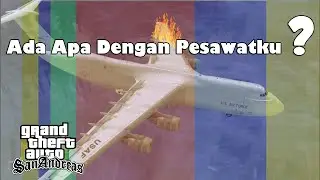Pesawat Kebakar Sendiri