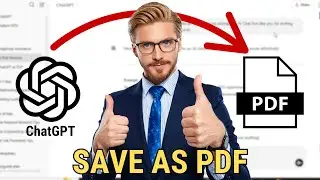 How To Save ChatGPT Conversation as PDF 2025