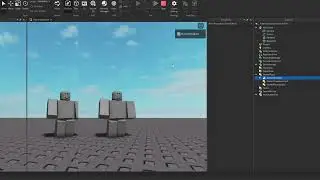 How to make a starter character in Roblox studio