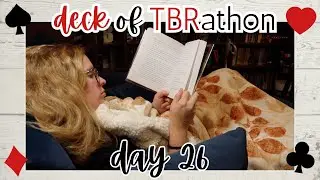 Deck of TBRathon VLOG || day 26: I'm a librarian!