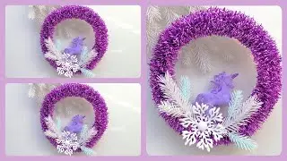🎀DIY Christmas wreath 🎄Christmas crafts 🎄Christmas decorations