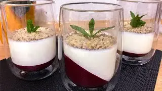 Ванильная Панна-котта.