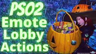 PSO2 18 Sexy Emote Lobby Action