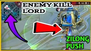 Zilong Meet Top Global Silvana, Push is The Key Hanna Lu√