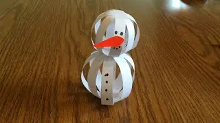 Tis' the Season for Paper Snowman Making!