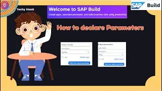 How to pass input and output paramaters | SAP Automation | 2024