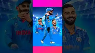 Virat Kohli Poster Design in #photoshop #shorts