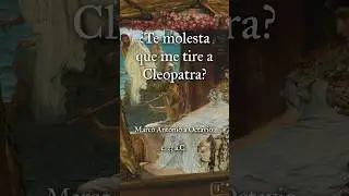 Infidelidad en Roma: Marco Antonio desafía a Octavio (33 a.C)
