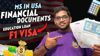 Most Important Financial Documents for F1 Student Visa Interview | Education Loans