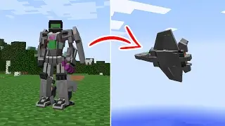 ZIEKE TRANSFORMERS IN MINECRAFT!
