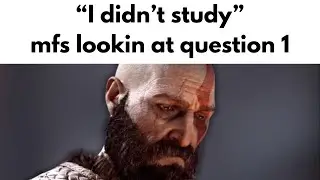 Every class has that ONE dude…