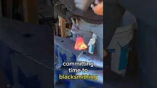 Pursuing A Passion #blacksmith #diy #knifemaking