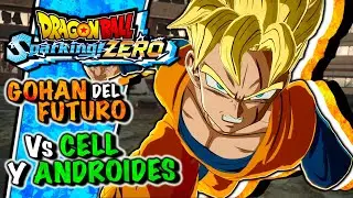 💥GOHAN del FUTURO vs CELL y OTROS ANDROIDES 💥 Dragon ball Ball Sparking Zero || 1440p Gameplay