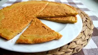 Socca made from chickpea flour. Gluten free french bread recipe