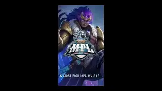 5 Hero yang paling sering di pick pada MPL MY S10 #shorts #mobilelegends