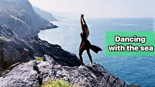 Sea vibe | dancing time with the nature #girl #trending #like #reels