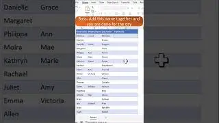 Add texts together with TEXTJOIN in Excel - Part 1 | Excel Tips and Tricks | 