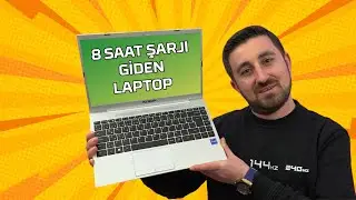 8 SAAT ŞARJI GİDEN LAPTOP! Monster Huma H4 V5.2