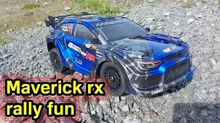 Thrilling Maverick Rx Car Park Rally Adventure!
