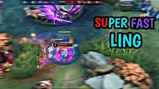 Mastering Speed: Unstoppable Fast Ling Gameplay #mlbb