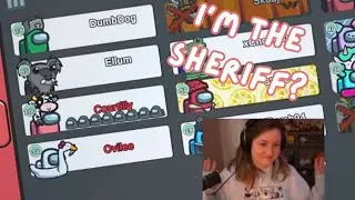 They didn't believe I was SHERIFF and I don't blame them in Morning Among Us