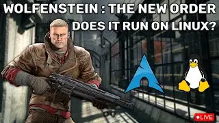 🔴 Wolfenstein: The New Order on Cachy OS | Best Linux Distro for Gaming?