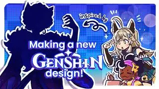 Making a NEW Genshin Character Based on an Existing One!
