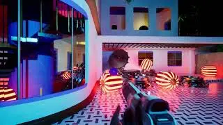 Unreal 5 - UFO Defender on a Tropical Island