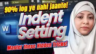 Indent mean | Indent Paragraph in MS Word in Hindi | MS Word 2016 | Part-80