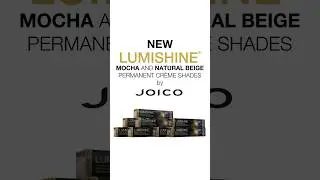 Introducing our NEW Joico LumiShine Permanent Creme Color Series: Mocha (M) & Natural Beige (NB)! 🤎