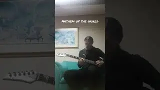 Anthem of the World First #Guitar #Solo #Ibanez Stratovarius