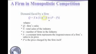 Monopolistic Competition 1
