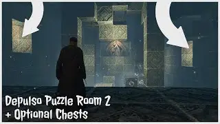 Hogwarts Legacy Depulso Puzzle Room 2 (With Optional Chests) Location And How To Solve